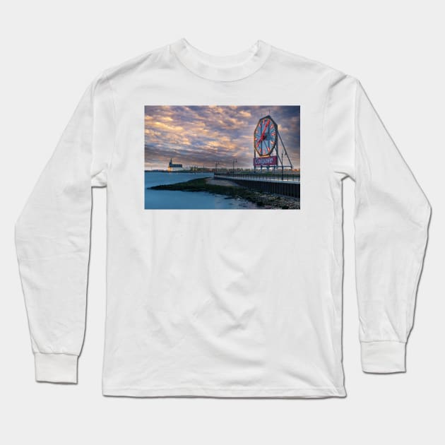 Colgate Clock Long Sleeve T-Shirt by jforno